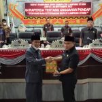 Paripurna DPRD Lampung Utara Agenda Penyampaian Bupati Tentang Raperda ABBD 2023