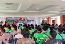Kapolda Bengkulu Dikukuhkan sebagai Bapak Ojol Bengkulu dalam Silaturahmi Bersama Komunitas Pengemudi